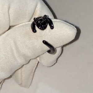 New black cat ring  size 8 1/2 8 3/4 kitten kitty